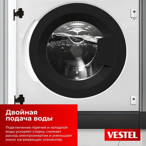 Встраиваемая стиральная машина Vestel WMB7140T2TPIB