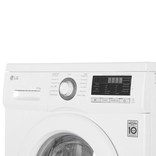 Стирально-сушильная машина LG F1296CDS0 6/3 кг — дополнительный ракурс